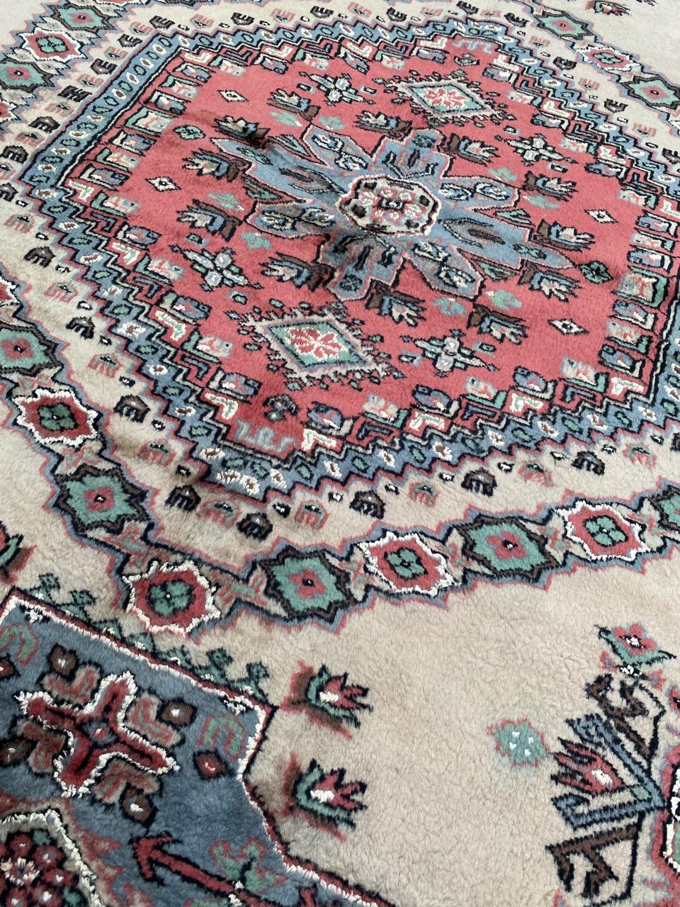 Bobyrugs schöner pakistanischer Vintage-Teppich im Angebot 5