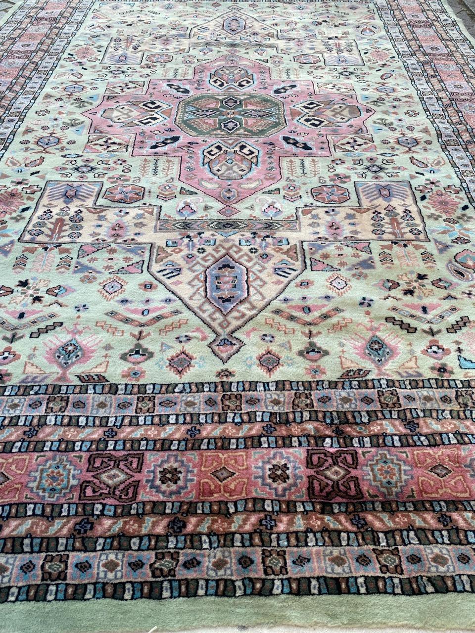 Bobyrugs schöner pakistanischer Vintage-Teppich im Angebot 8