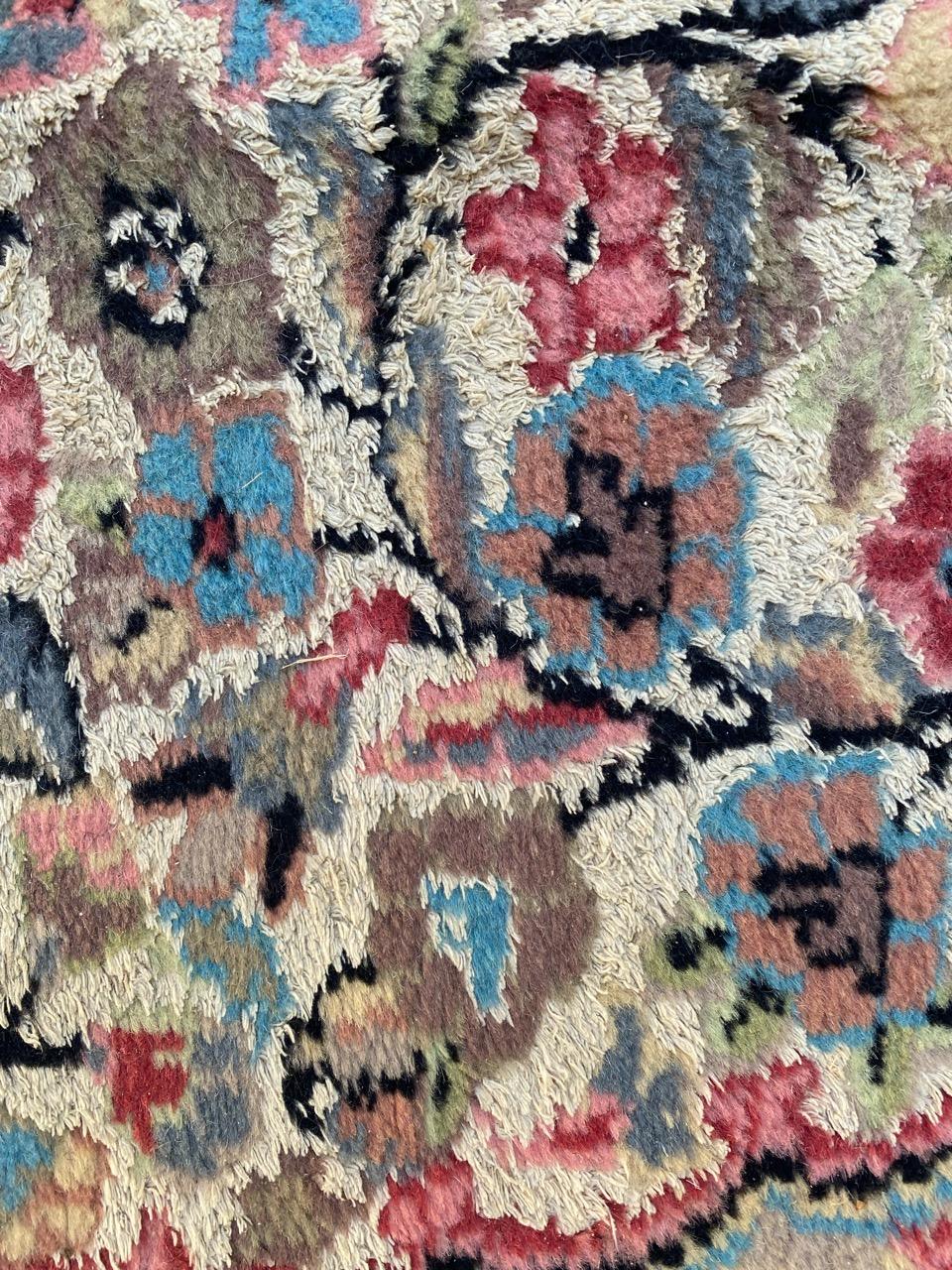 Bobyrugs schöner pakistanischer Vintage-Teppich (Wolle) im Angebot