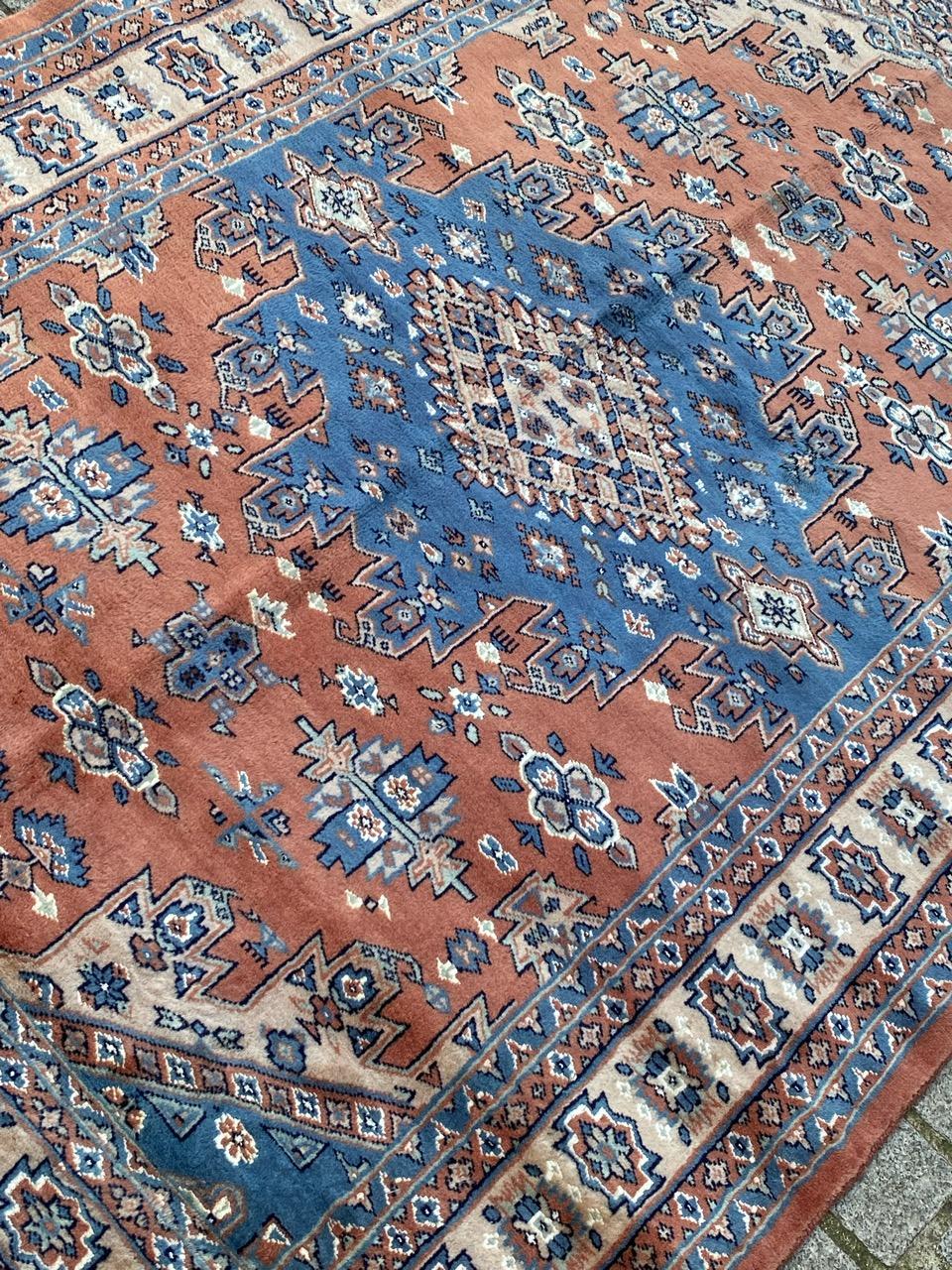 Bobyrugs schöner pakistanischer Vintage-Teppich im Angebot 1