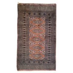 Bobyrugs schöner pakistanischer Vintage-Teppich