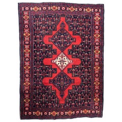 Bobyrugs schöner kurdischer Senneh-Teppich im Vintage-Stil