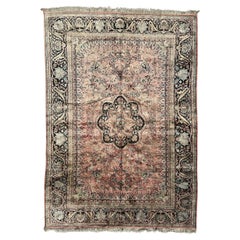 Beautiful Vintage Silk Kashmir Rug