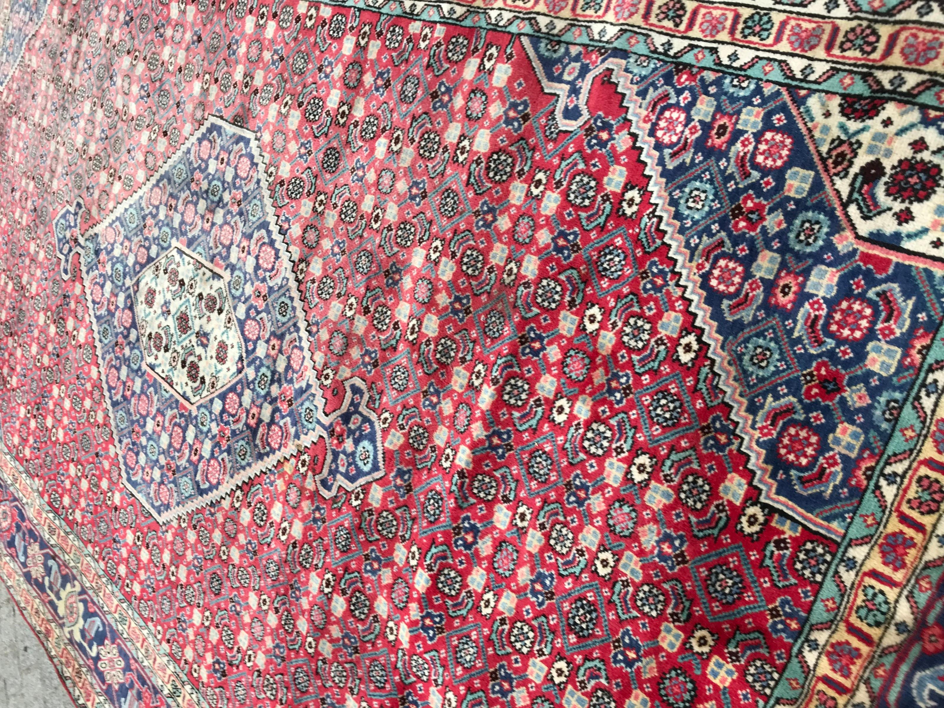 Beautiful Vintage Tabriz Rug For Sale 3