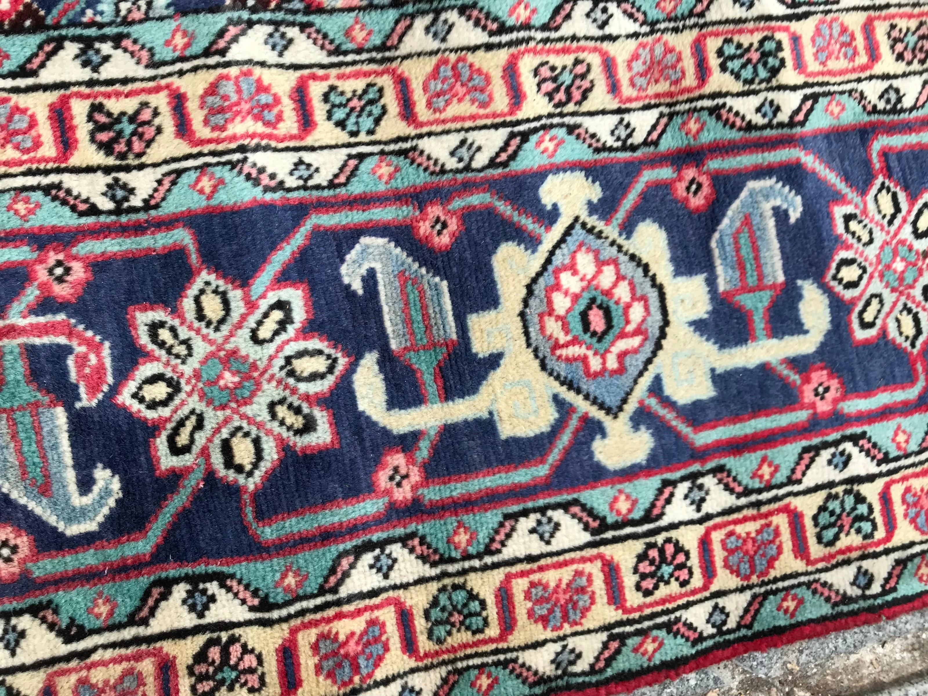 Beautiful Vintage Tabriz Rug For Sale 9