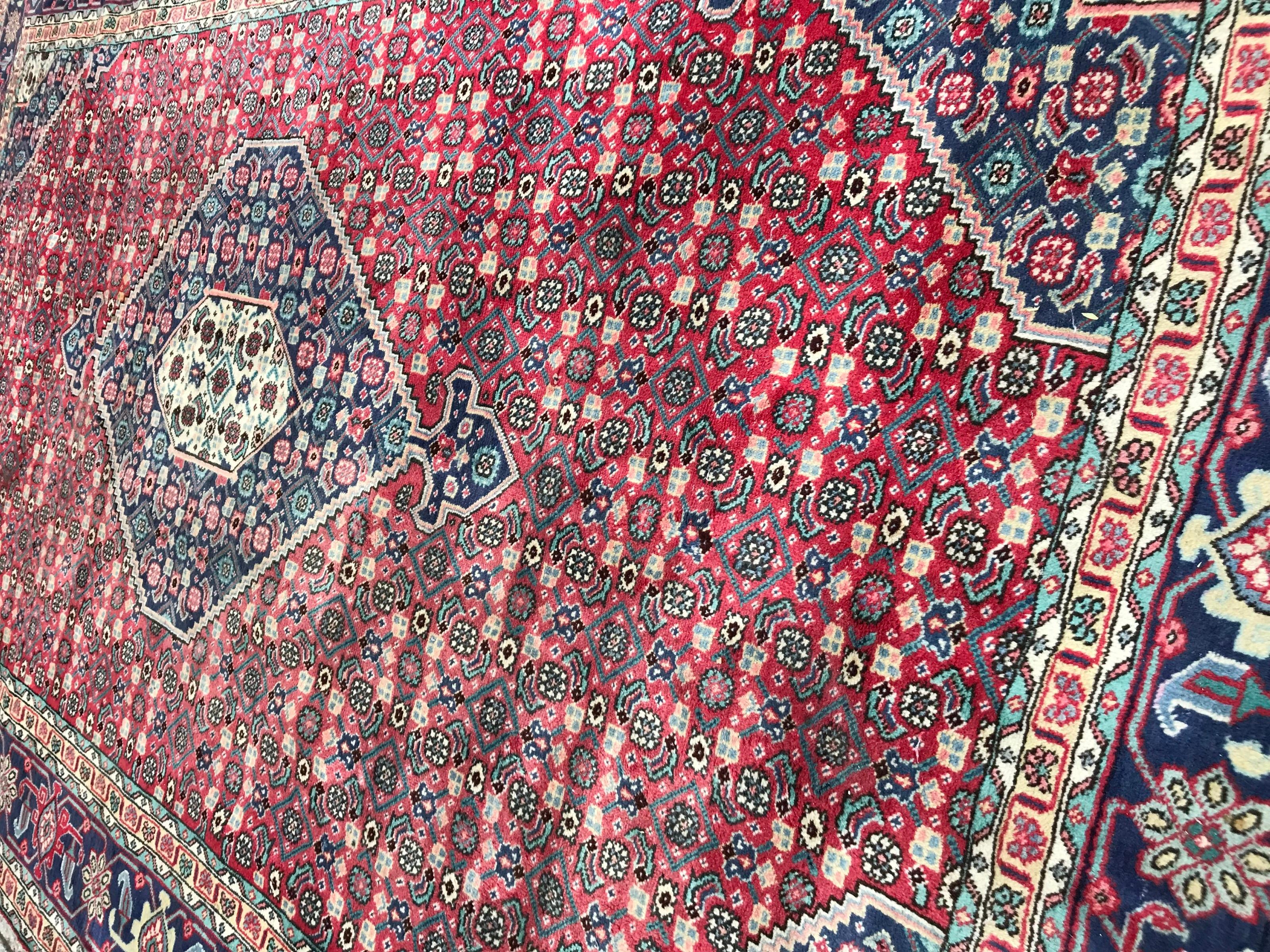 Beautiful Vintage Tabriz Rug For Sale 13