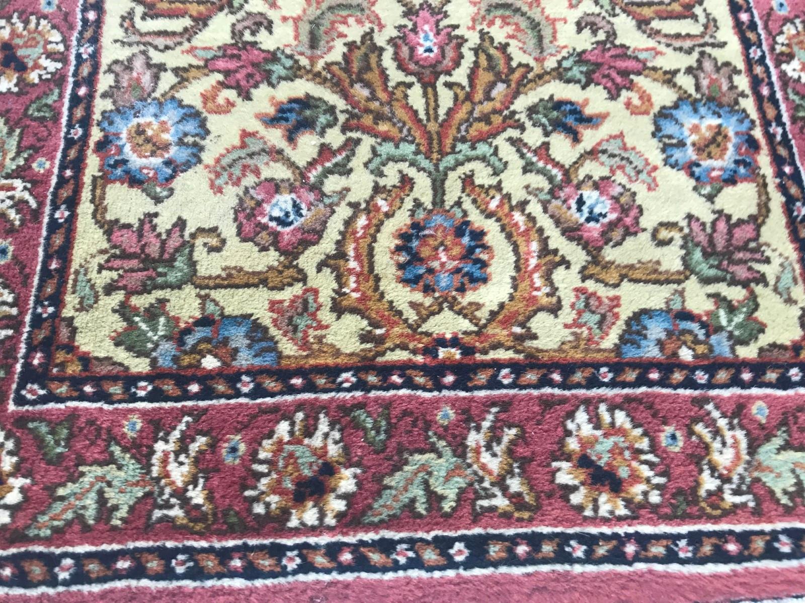 Bobyrug’s Beautiful Vintage Tabriz Style Transylvanian Runner In Good Condition For Sale In Saint Ouen, FR