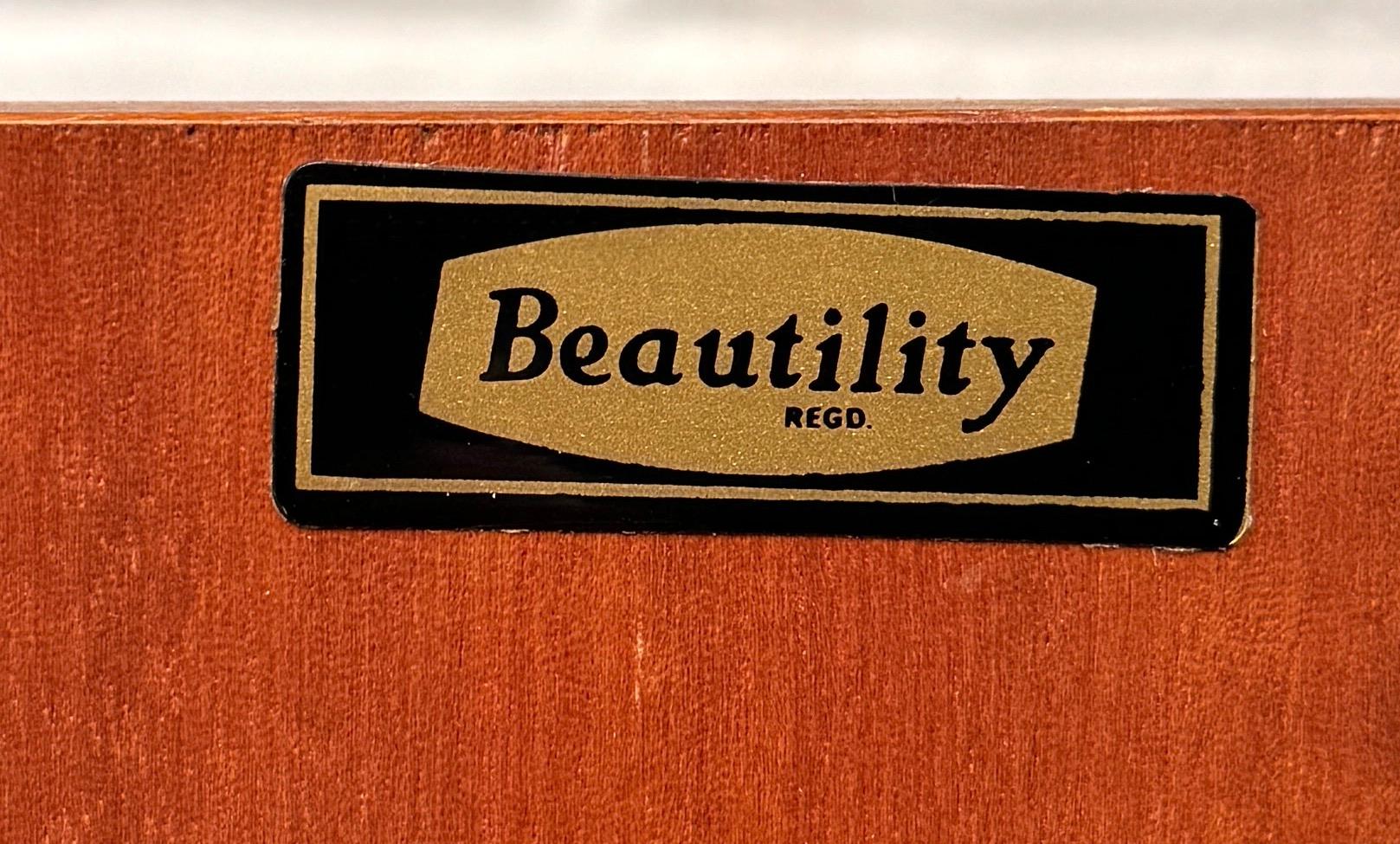 Bellissima credenza in teak vintage di Beautility in vendita 6