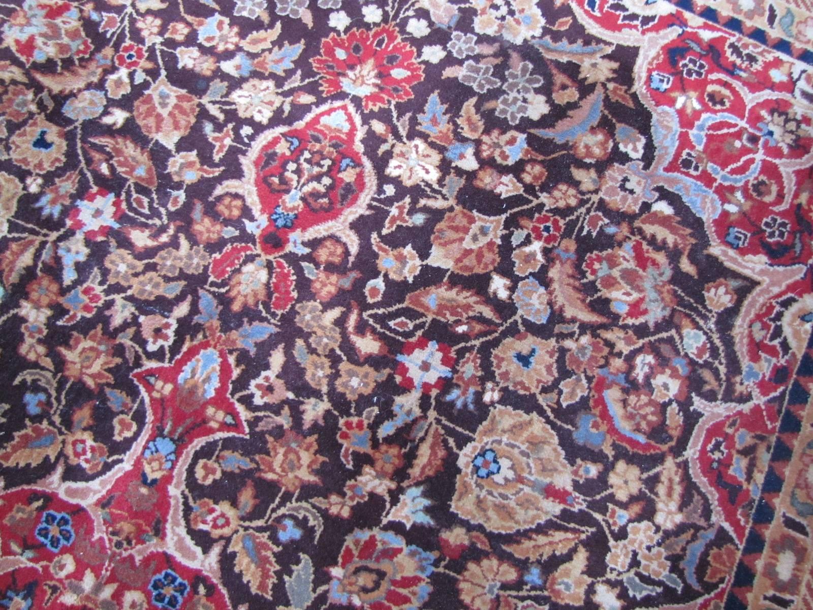 Romanian Beautiful Vintage Transylvanian Persian Design Rug