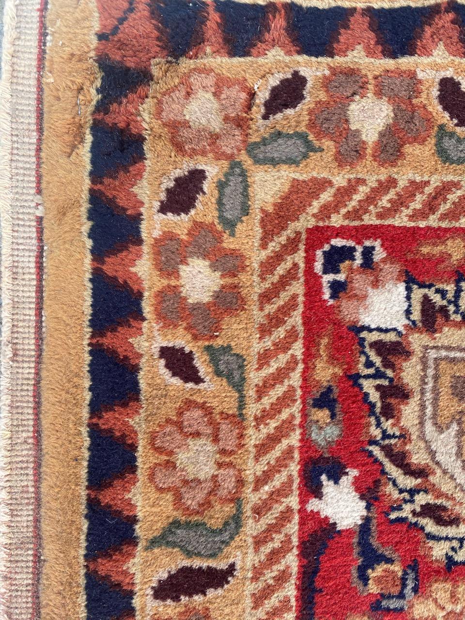 Schöner transylvanianischer Vintage-Teppich im Angebot 9