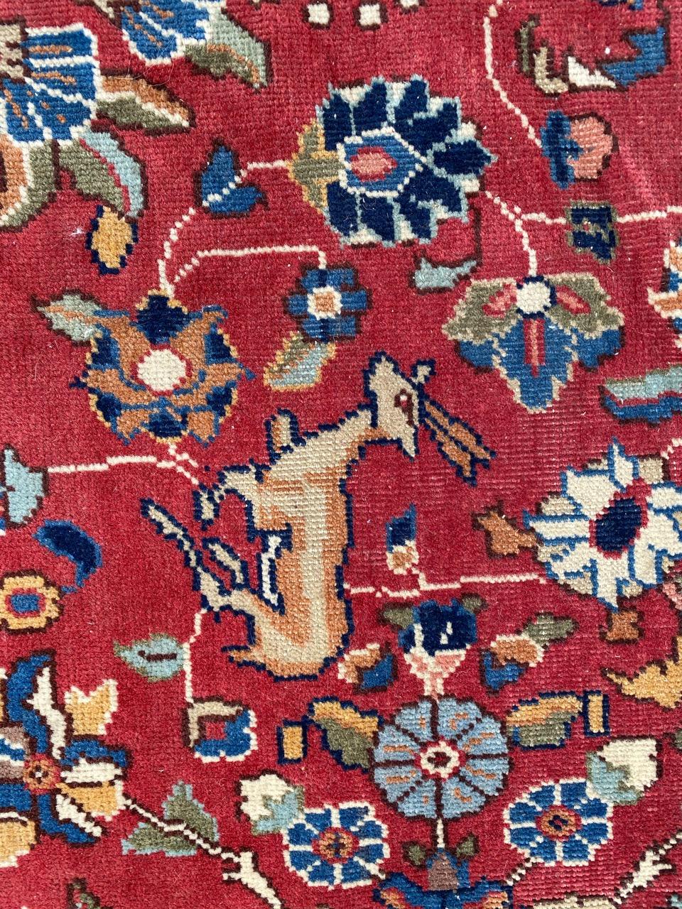 Hand-Knotted Beautiful Vintage Transylvanian Rug For Sale