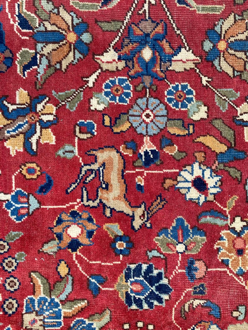 Schöner transylvanianischer Vintage-Teppich im Zustand „Gut“ im Angebot in Saint Ouen, FR