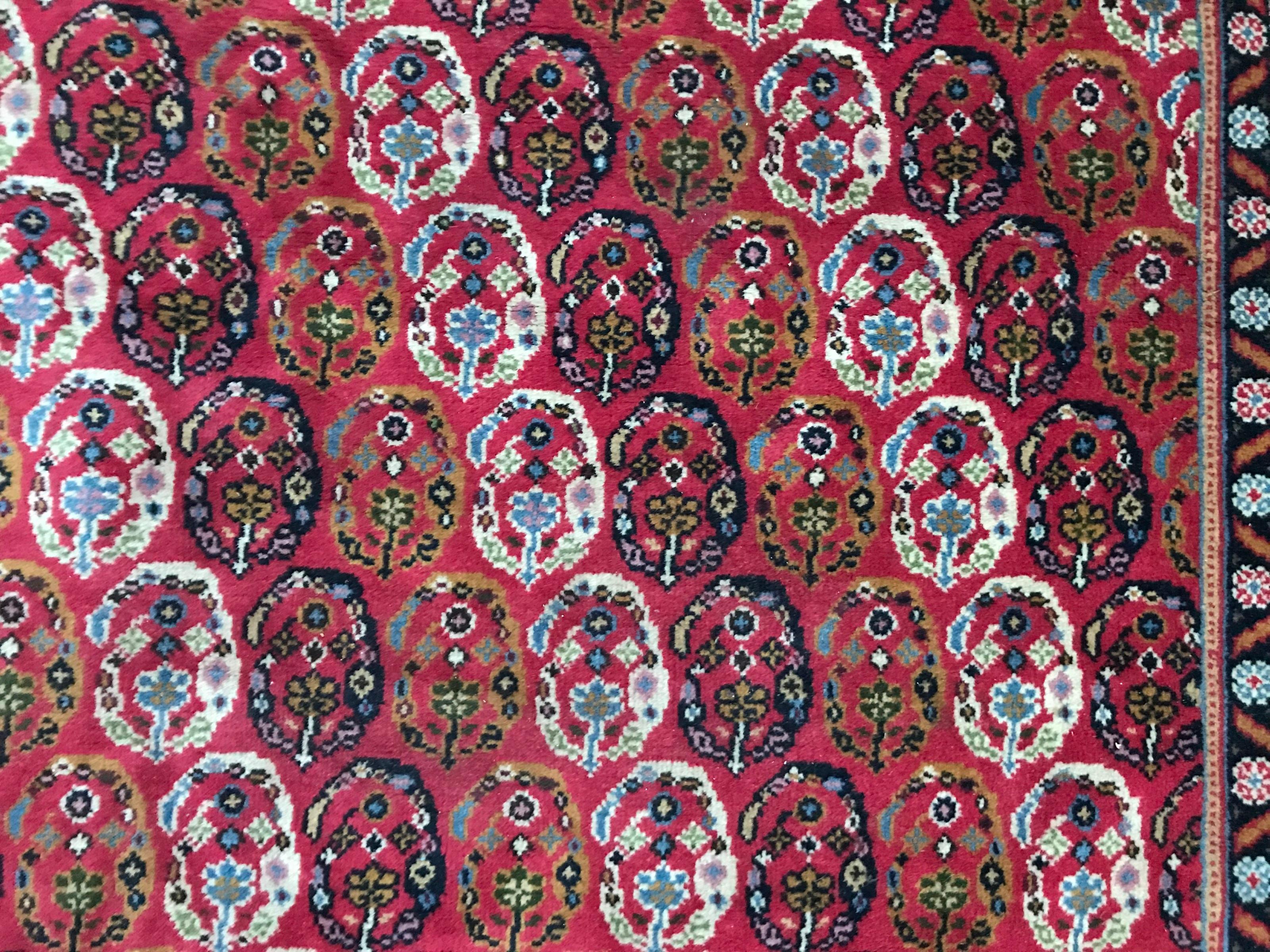 Schöner transylvanianischer Vintage-Teppich (Wolle) im Angebot