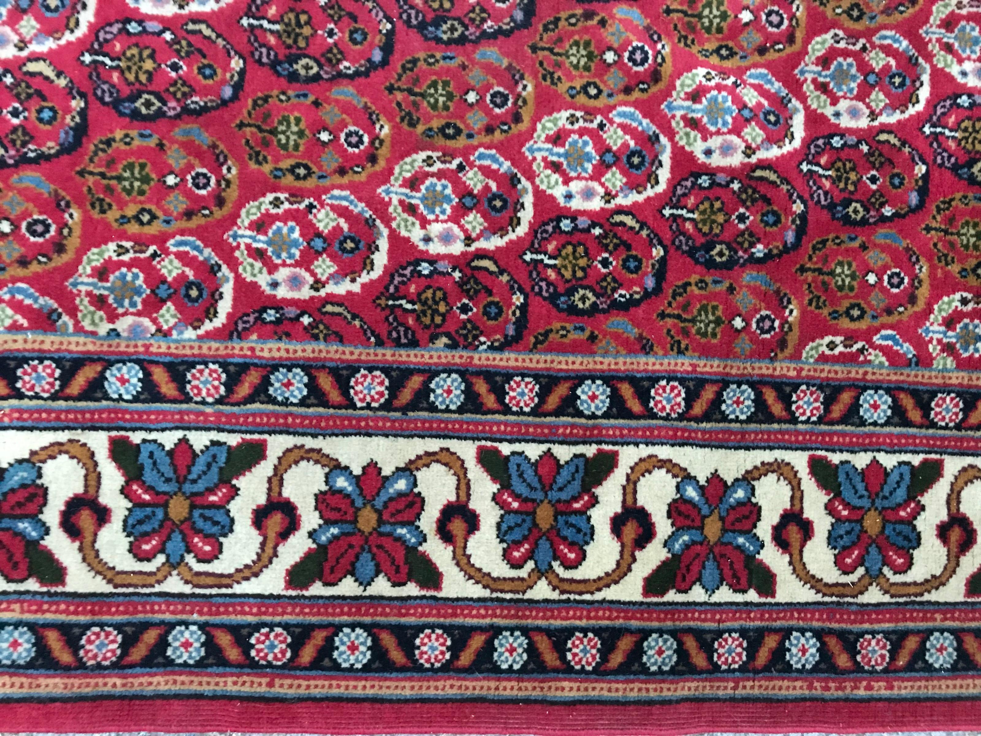 Schöner transylvanianischer Vintage-Teppich im Angebot 1