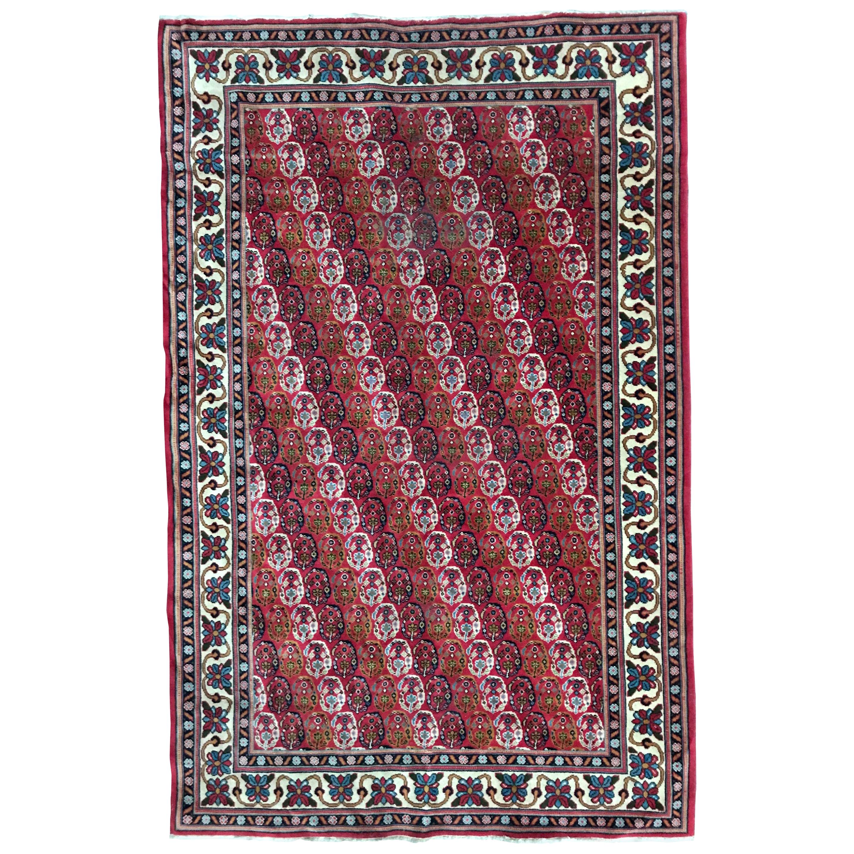 Schöner transylvanianischer Vintage-Teppich im Angebot