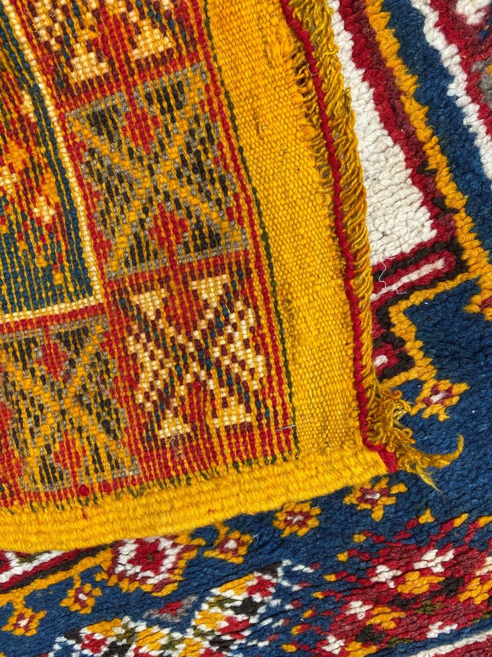 Beautiful Vintage Tribal Moroccan Rug 1