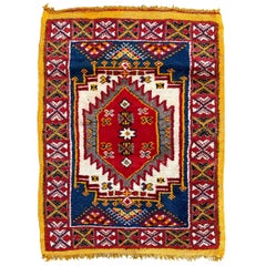 Beautiful Vintage Tribal Moroccan Rug