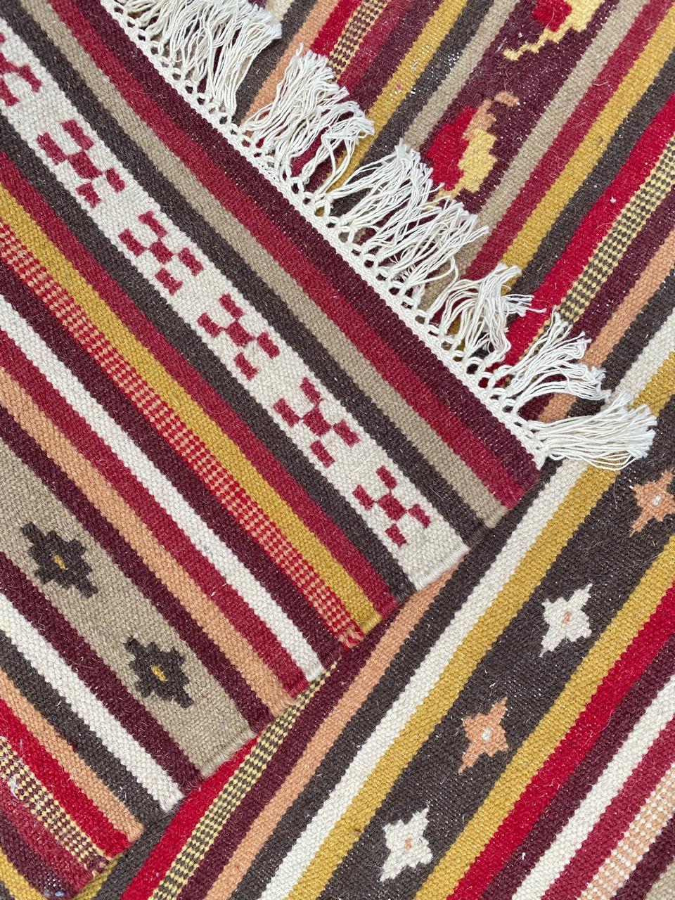 Precioso Kilim Turco Tribal Vintage en venta 5