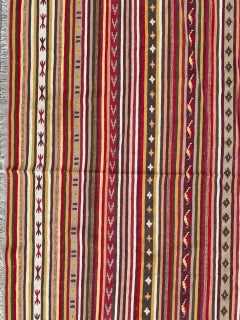 Beautiful Vintage Tribal Turkish Kilim