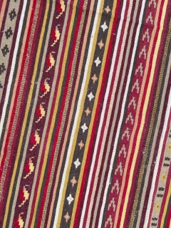 Bellissimo kilim tribale turco vintage