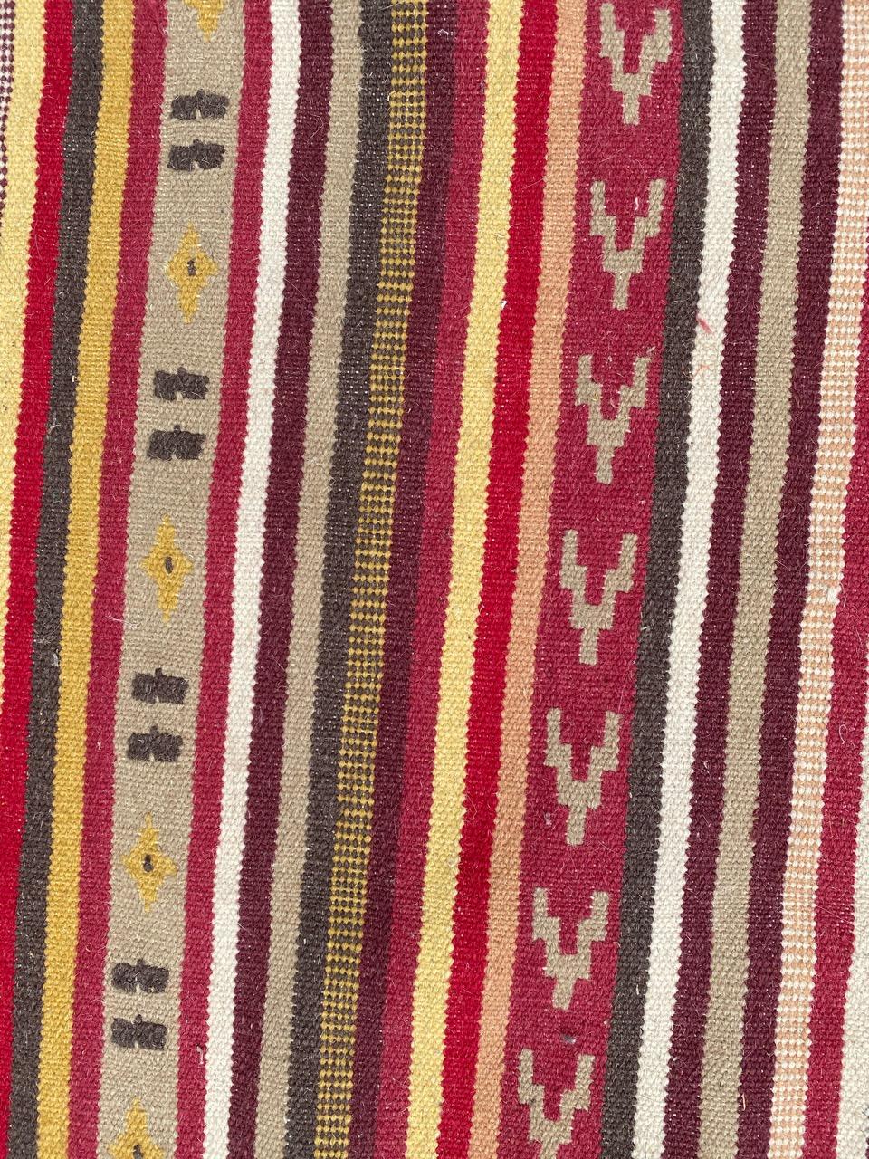 Beautiful Vintage Tribal Turkish Kilim For Sale 2