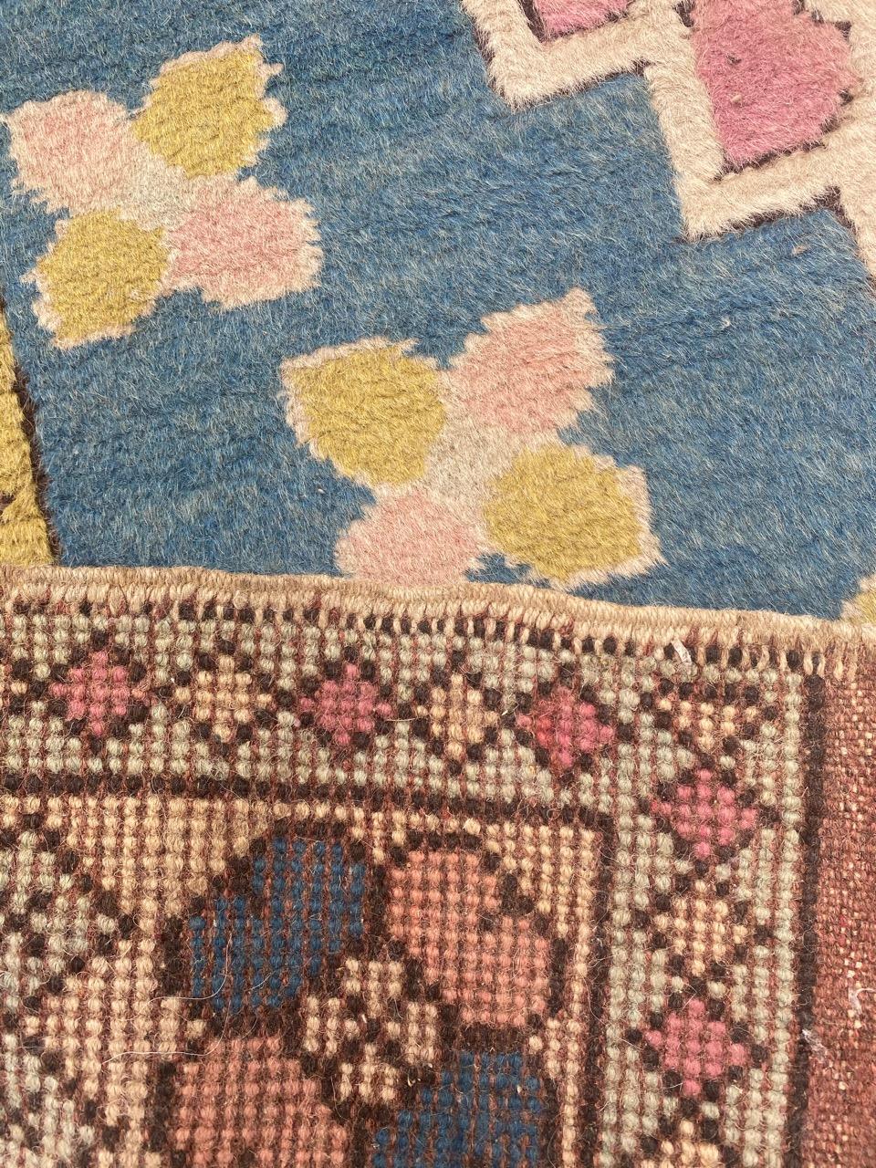 Bobyrugs schöner türkischer Kars-Teppich im Vintage-Stil im Angebot 9