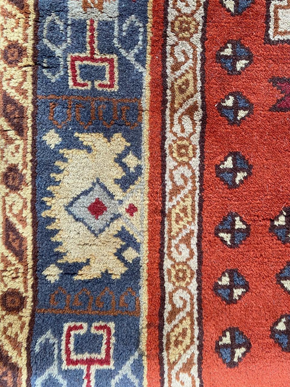 Bobyrug’s Beautiful Vintage Turkish Rug For Sale 3