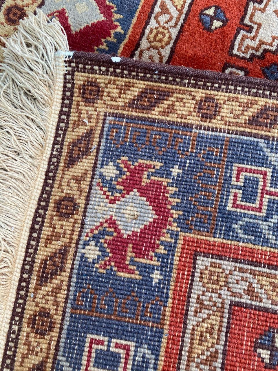 Bobyrug’s Beautiful Vintage Turkish Rug For Sale 5