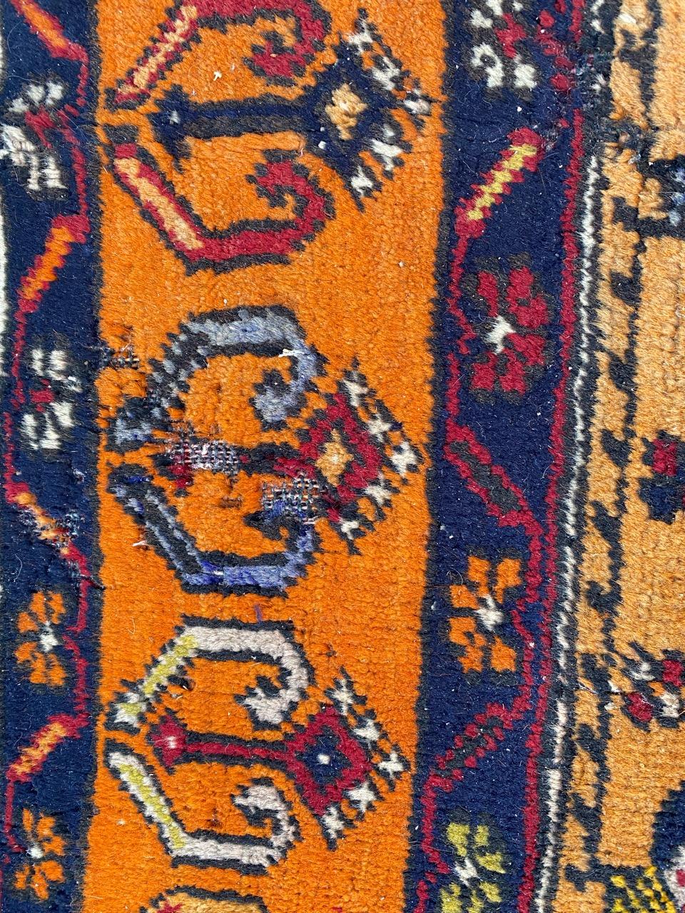 Kazak Bobyrug’s Beautiful Vintage Turkish Rug For Sale