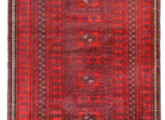 Magnifique tapis turkmène vintage