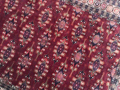 Bobyrug’s Beautiful Vintage Turkmen Tekke Afghan Rug