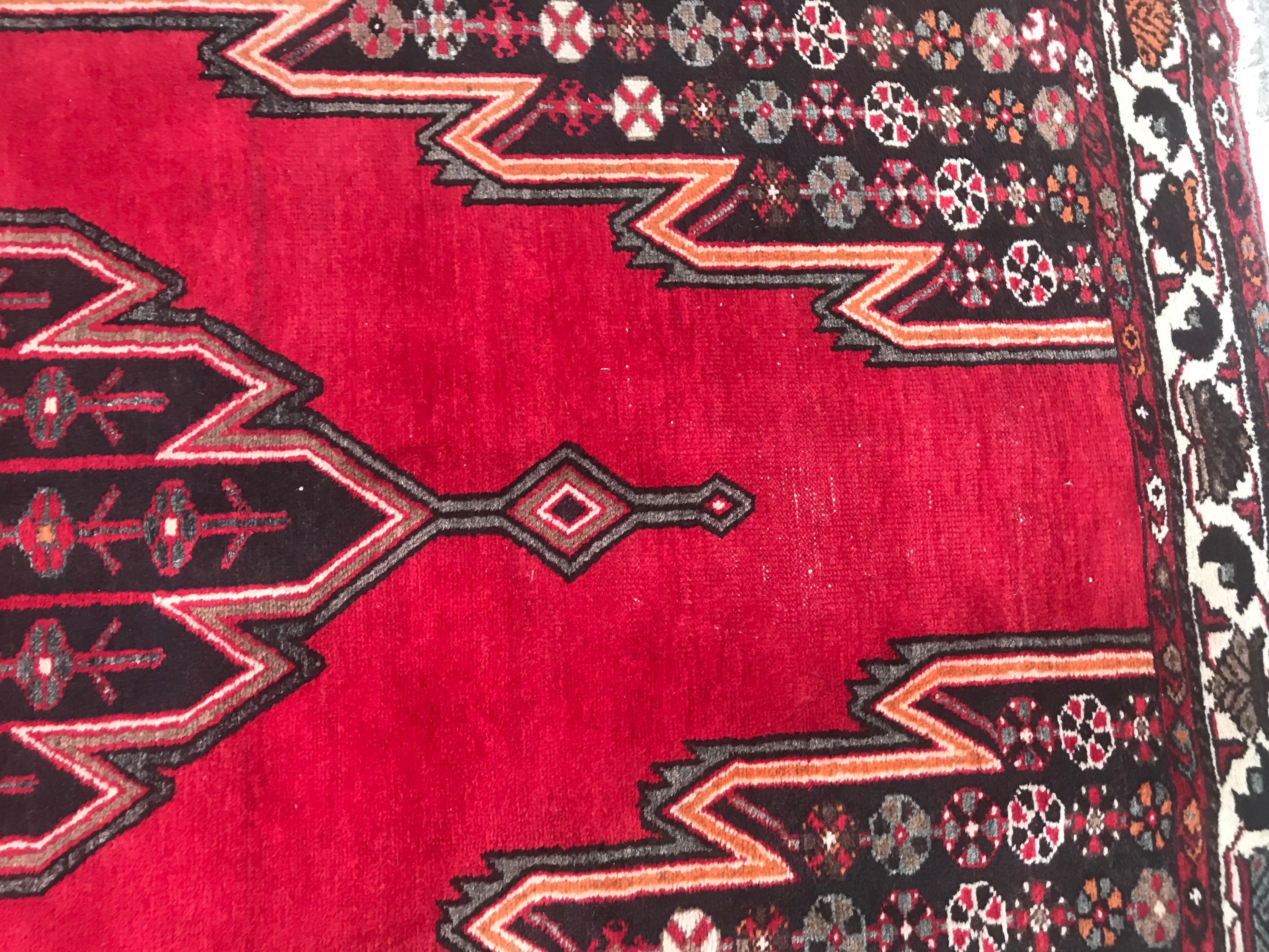 Kazak Bobyrug’s Beautiful Vintage Zanjan Rug For Sale