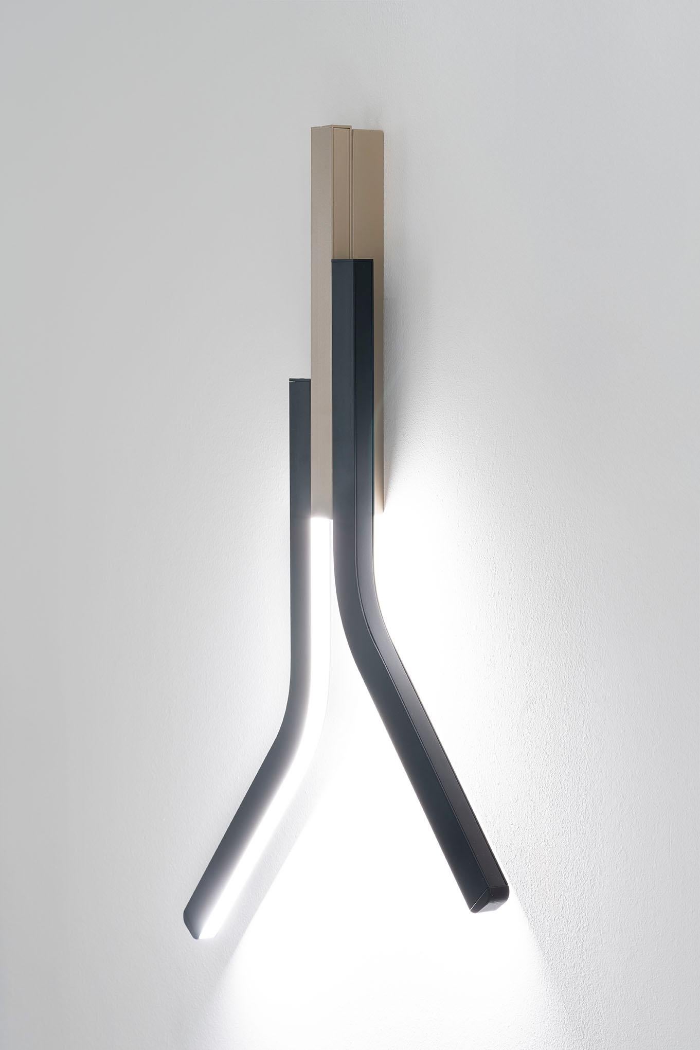 Italian Beautiful   Wall Light  Decorative Metal Elements For Sale