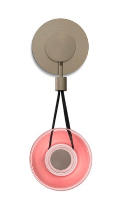 Precioso Aplique de Cristal de Color Bespokable Elementos Metálicos Decorativos