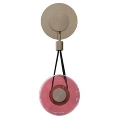 Beautiful Wall Sconce Coloured Glass Bespokable Decorative Metal Elements