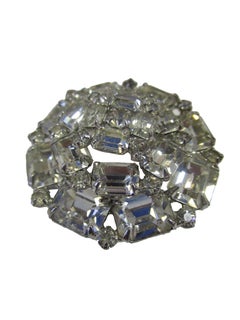 Beautiful Weiss Circular Crystal Brooch