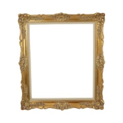 Precioso Marco de Madera Estilo Barroco Oro Clásico 76x66cm