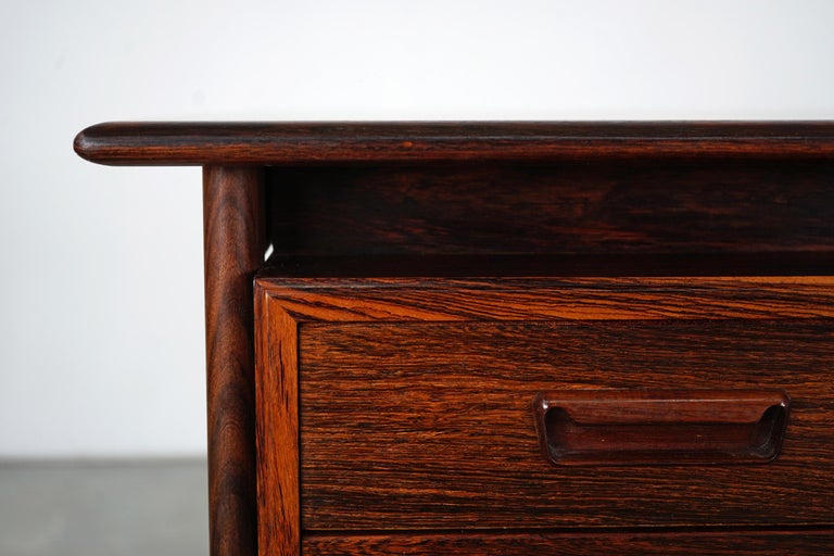 Beautiful Wooden Desk by HS Møbler, circa 1965, Danish Modern at 1stDibs
