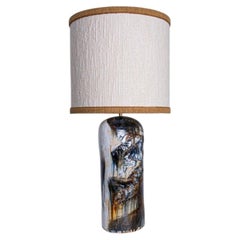 Magnifique lampe de table XXL de Jeppe Hagedorn, Danemark, années 1960