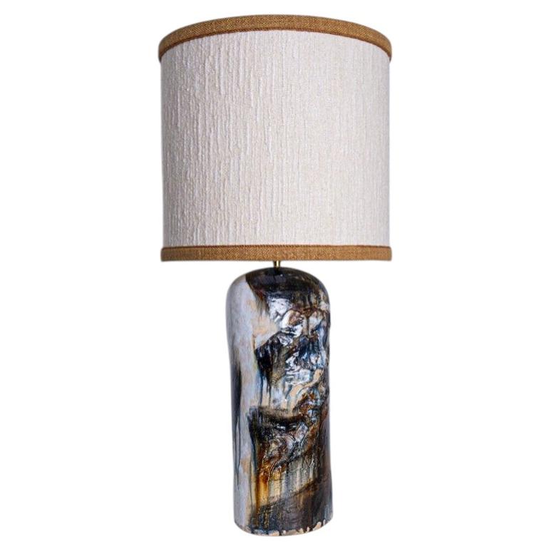 Beautiful XXL Table Lamp by Jeppe Hagedorn, Denmark 1960s