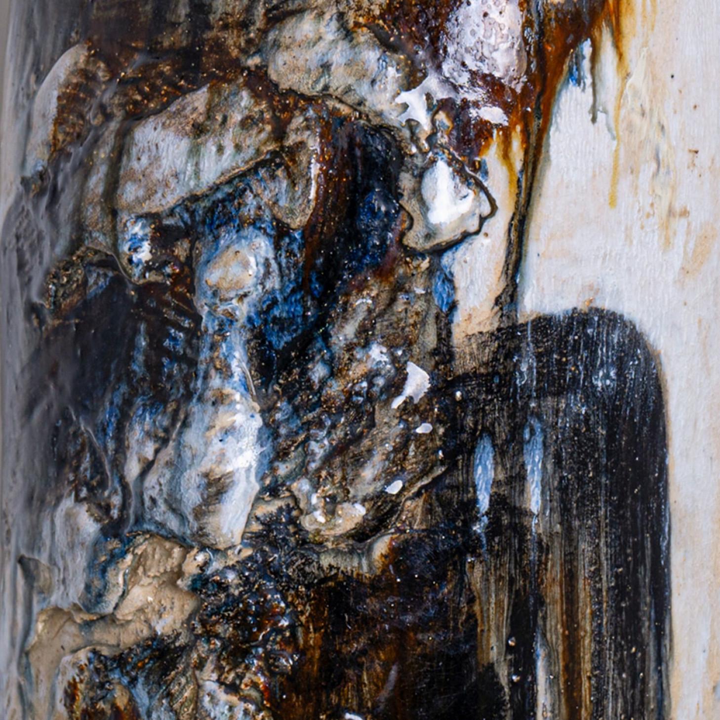 Preciosa lámpara de mesa XXL de Jeppe Hagendorn, Dinamarca 1960 mediados del siglo XX en venta