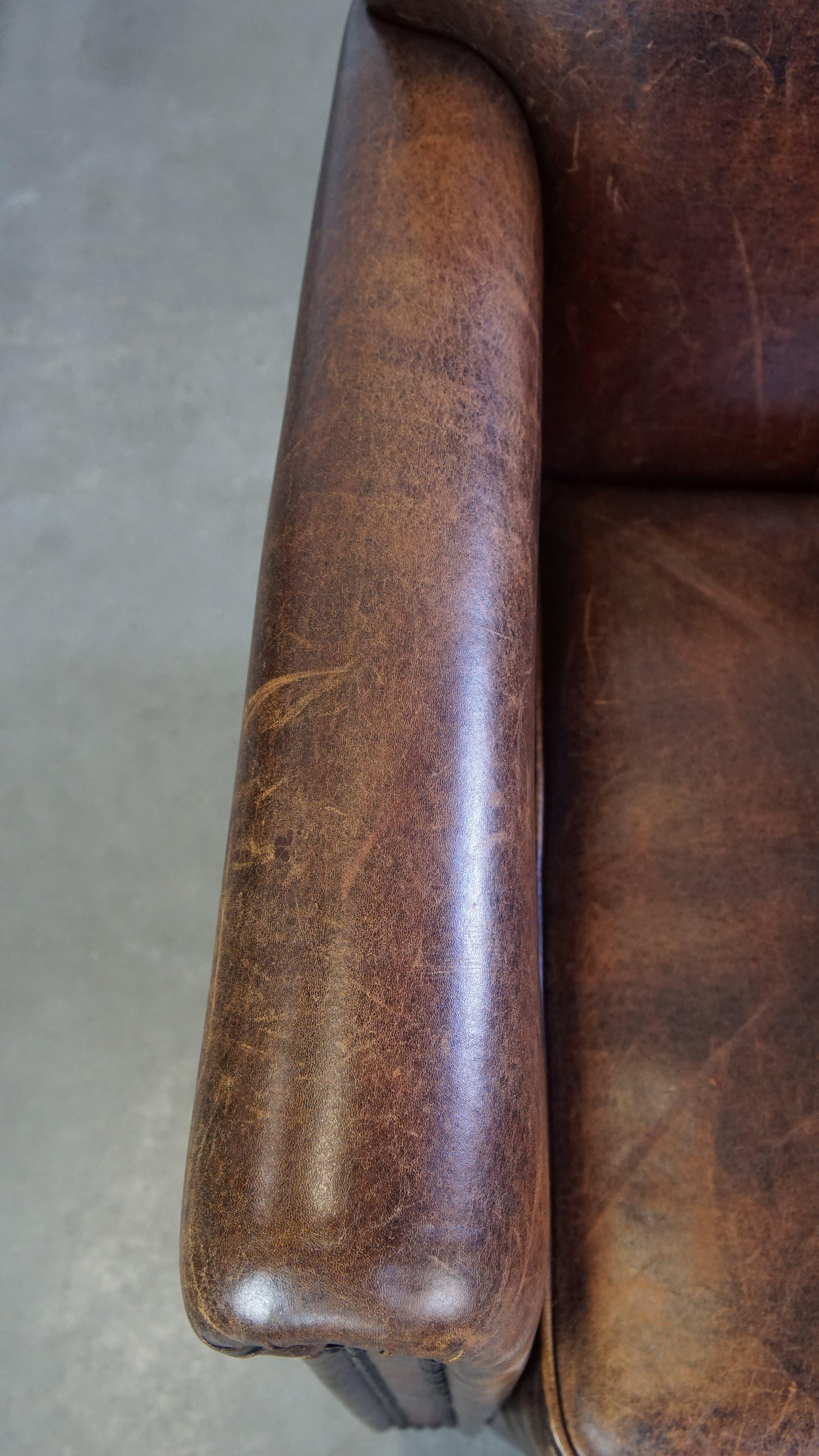 Sillón de diseño de piel de oveja con un acabado bonito y adecuado Piel de carnero en venta