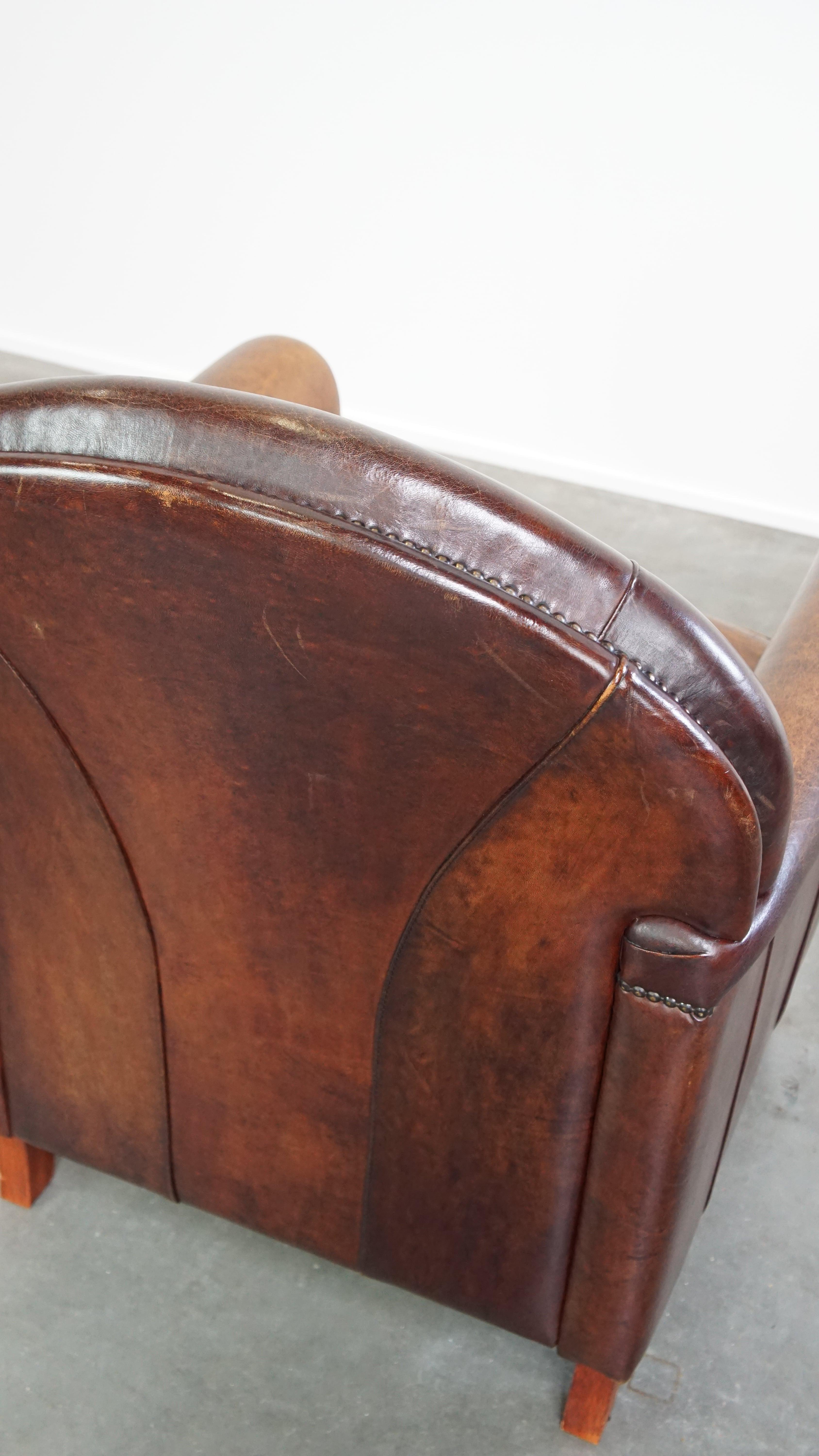 Sillón de diseño de piel de oveja con un acabado bonito y adecuado en venta 2