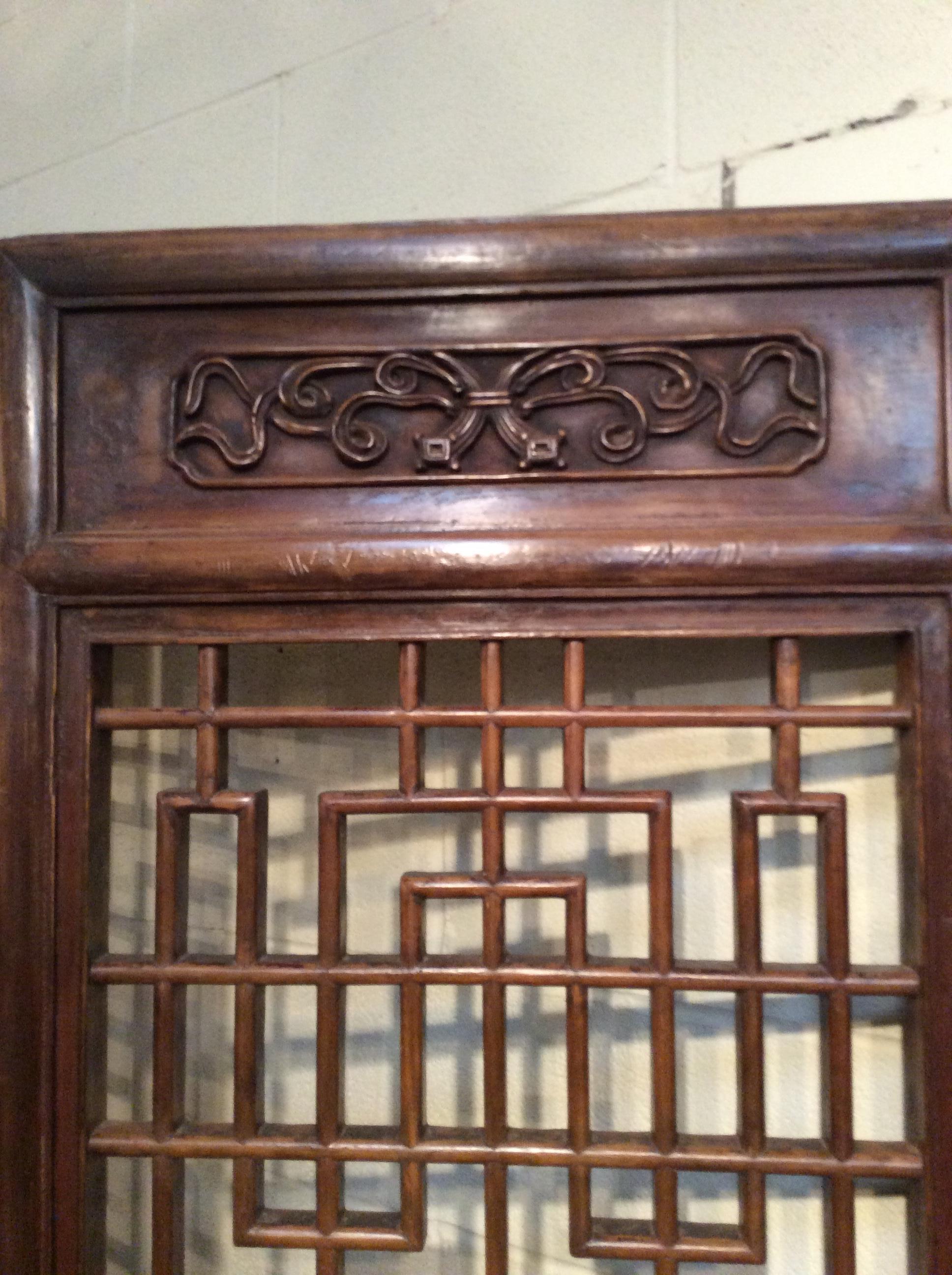 Beautifully Carved Ching Dynasty Chinese Screens For Sale 6