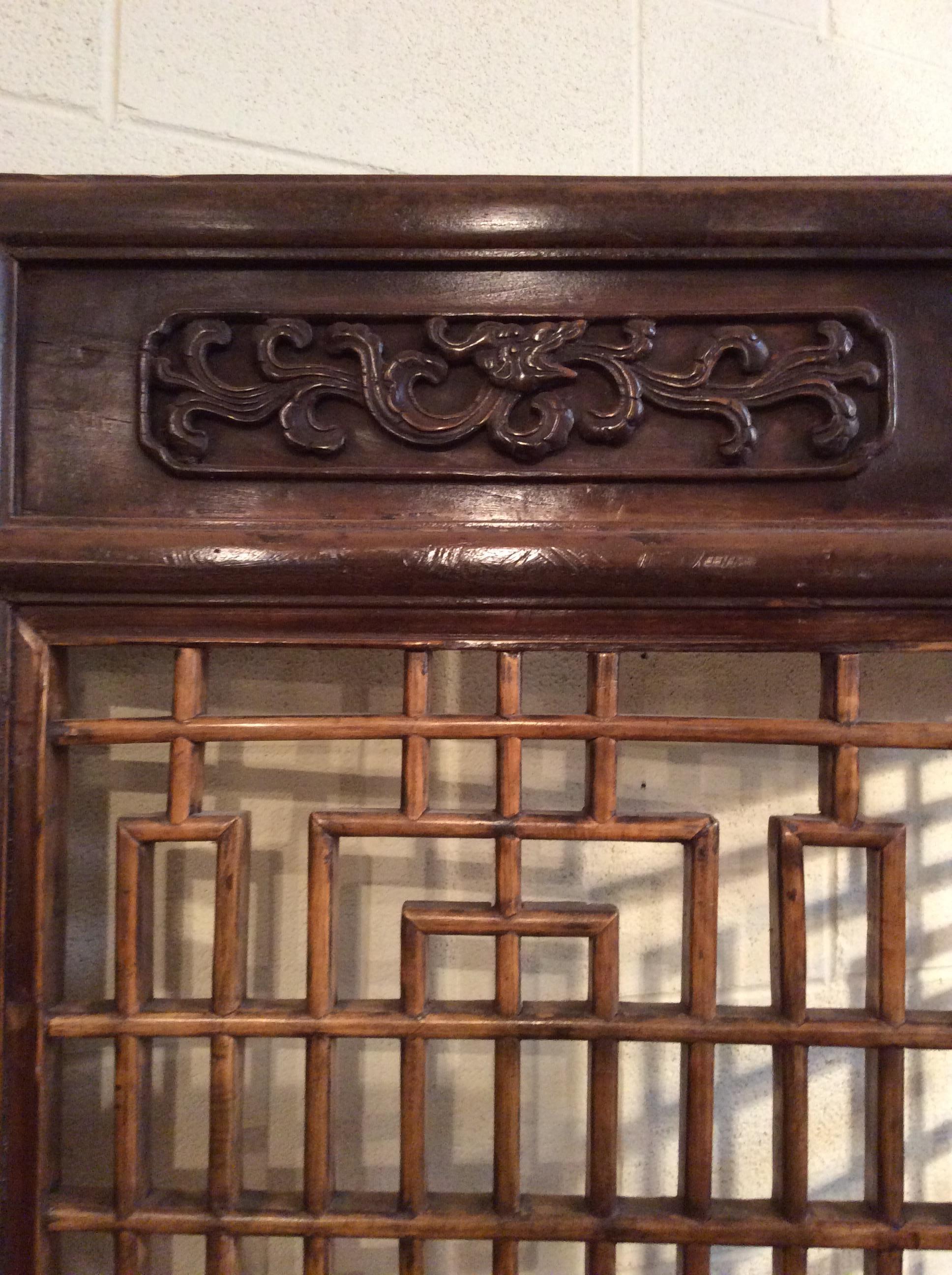 Beautifully Carved Ching Dynasty Chinese Screens For Sale 7