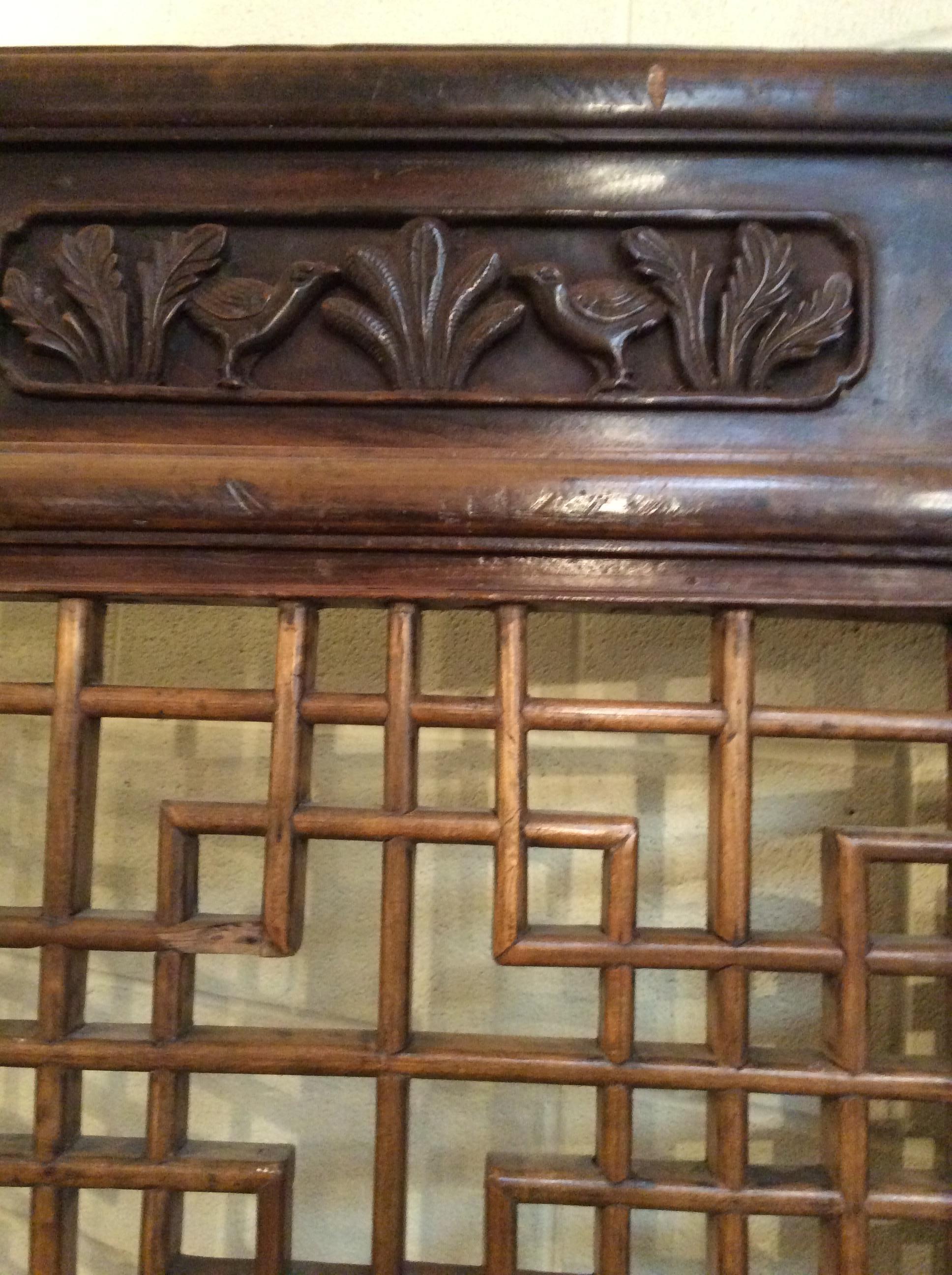 Beautifully Carved Ching Dynasty Chinese Screens For Sale 8