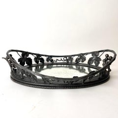 Beautifully Decorated Fruit Bowl in Wrought Iron from the, 1920s