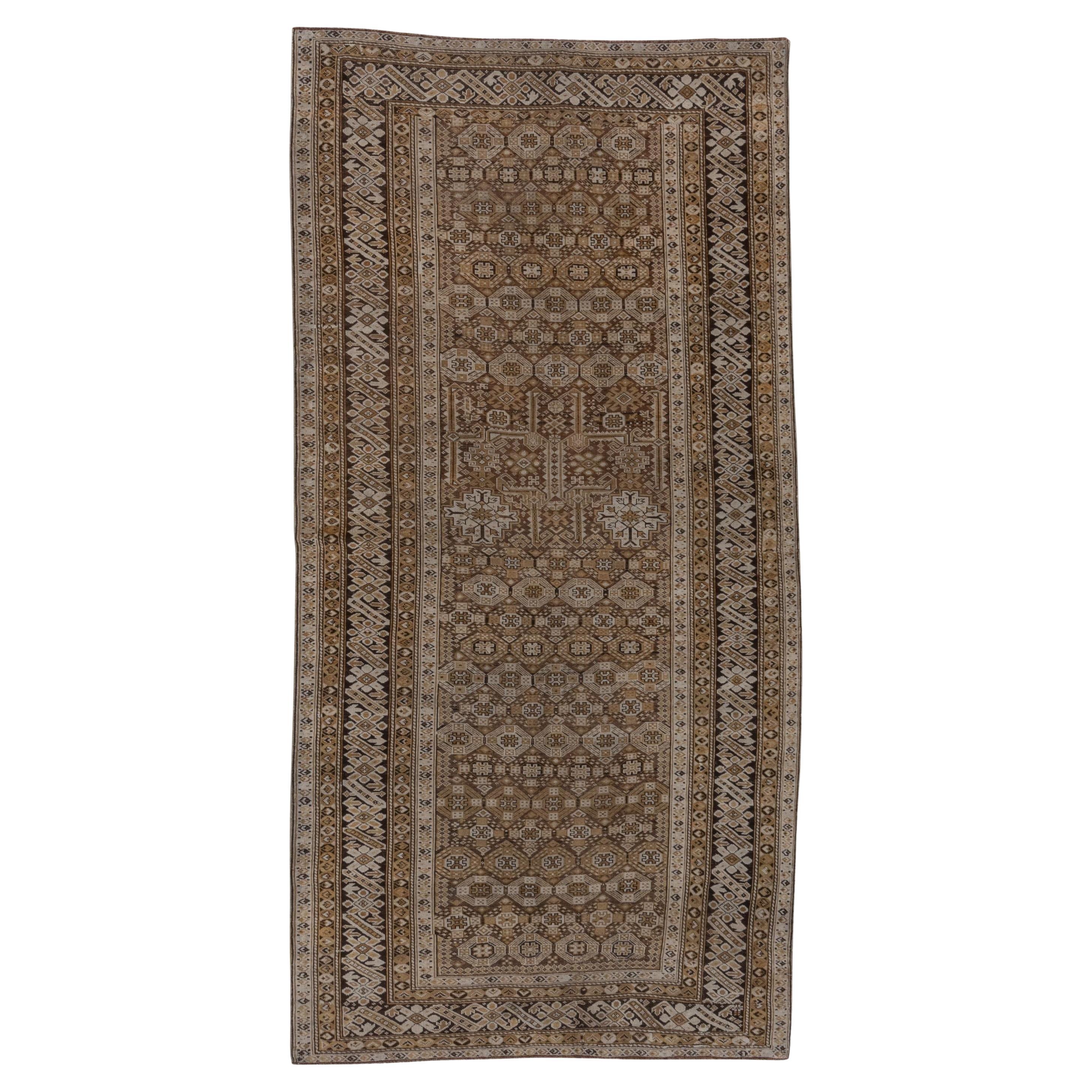 Beautifully Detailed Antique Caucasian Shirvan Chi Chi Rug, circa 1920s For Sale