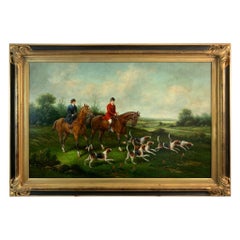 Beautifully Detailed Hunt Scene with Old World Style