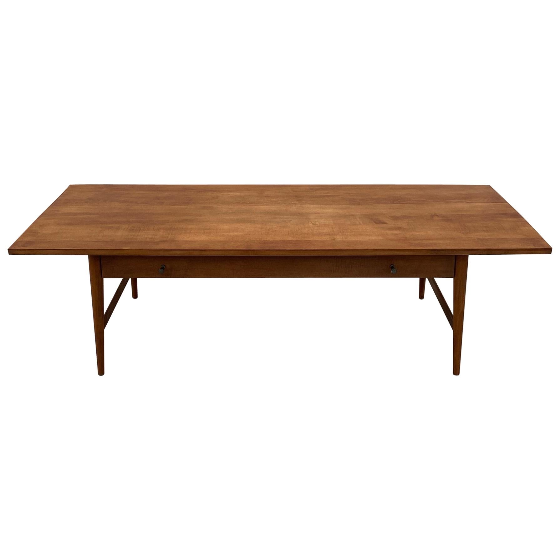 Beautifully Refinished Paul McCobb Planner Group Coffee Table For Sale